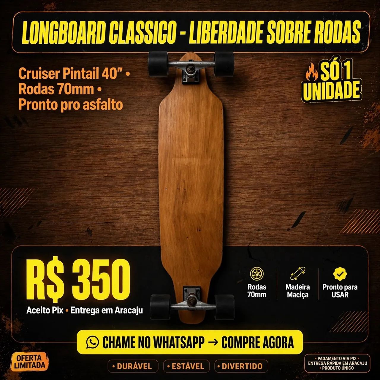 Skate Long board 