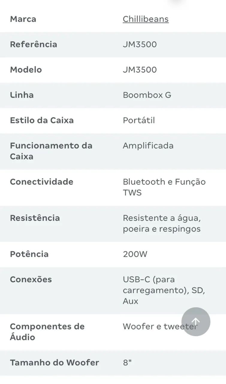 Caixa De Som Chilli Beans Boombox 200w  - Foto 2