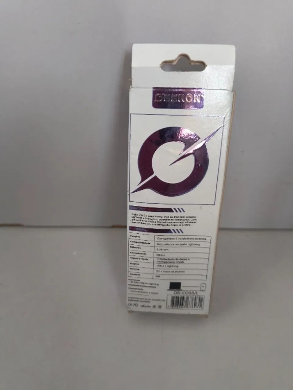 Lt 080 Cabo De Iphone USB  Oberon 4.8A Lightning  - Foto 2