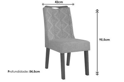 Cadeira Stela (Dividimos Em Até 10x Sem Juros) - Foto 4