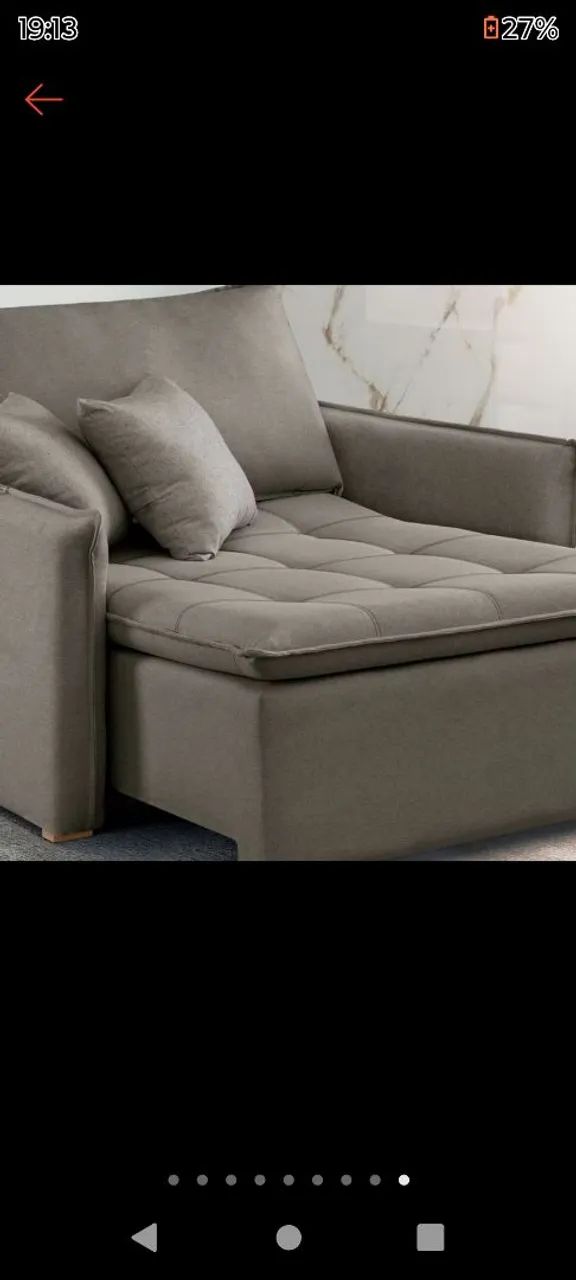 Poltrona sofá cama! Nova