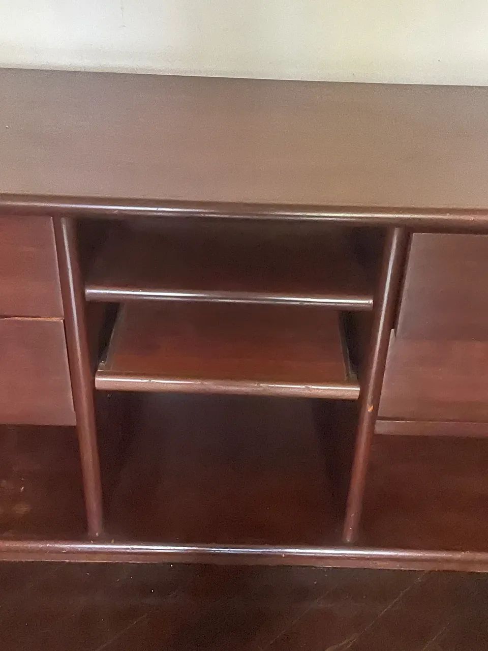 Rack móvel para tv antiguidade perfeito estado - Foto 4