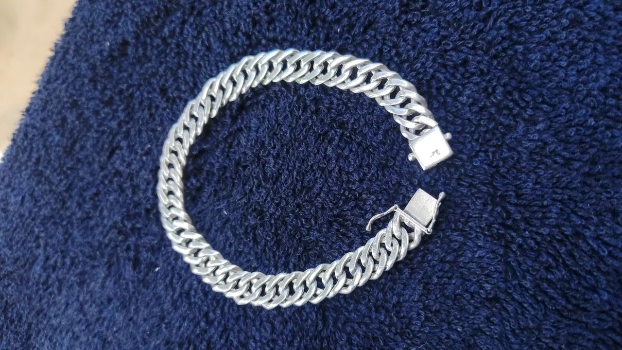 Pulseira de prata  - Foto 3