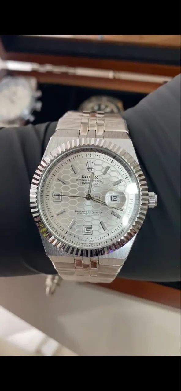 RELÓGIO ROLEX TODO EM AÇO  - Foto 2