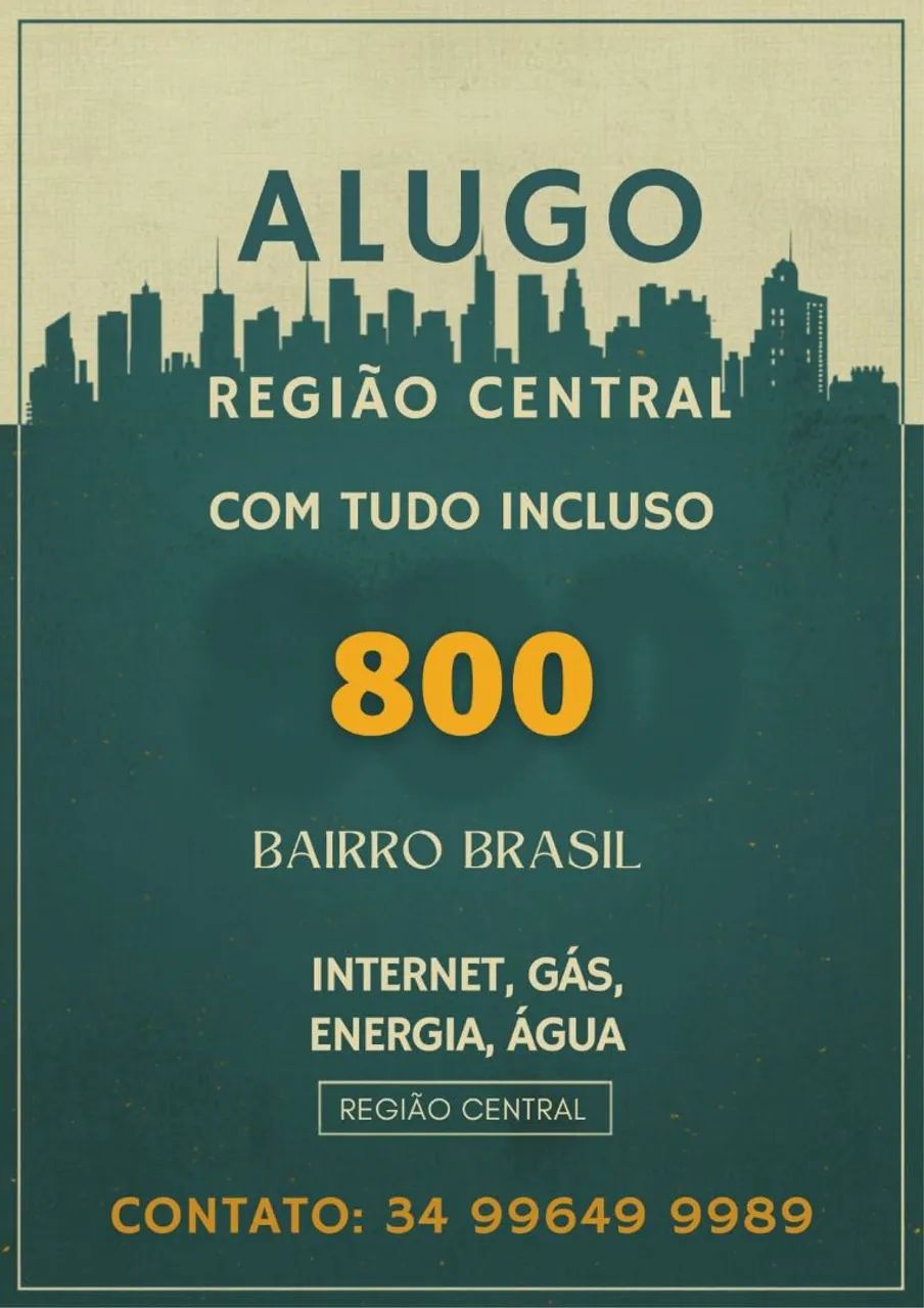 ALUGO QUARTO BAIRRO BRASIL 