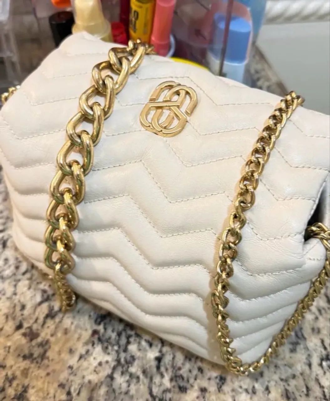 Bolsa em couro  - Foto 3