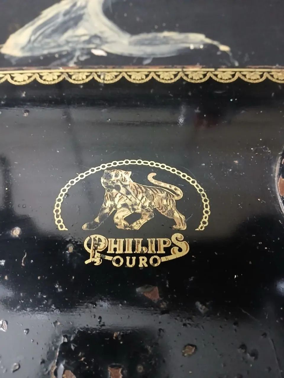 Maquina De Costura Antiga Philips para decoração  - Foto 4