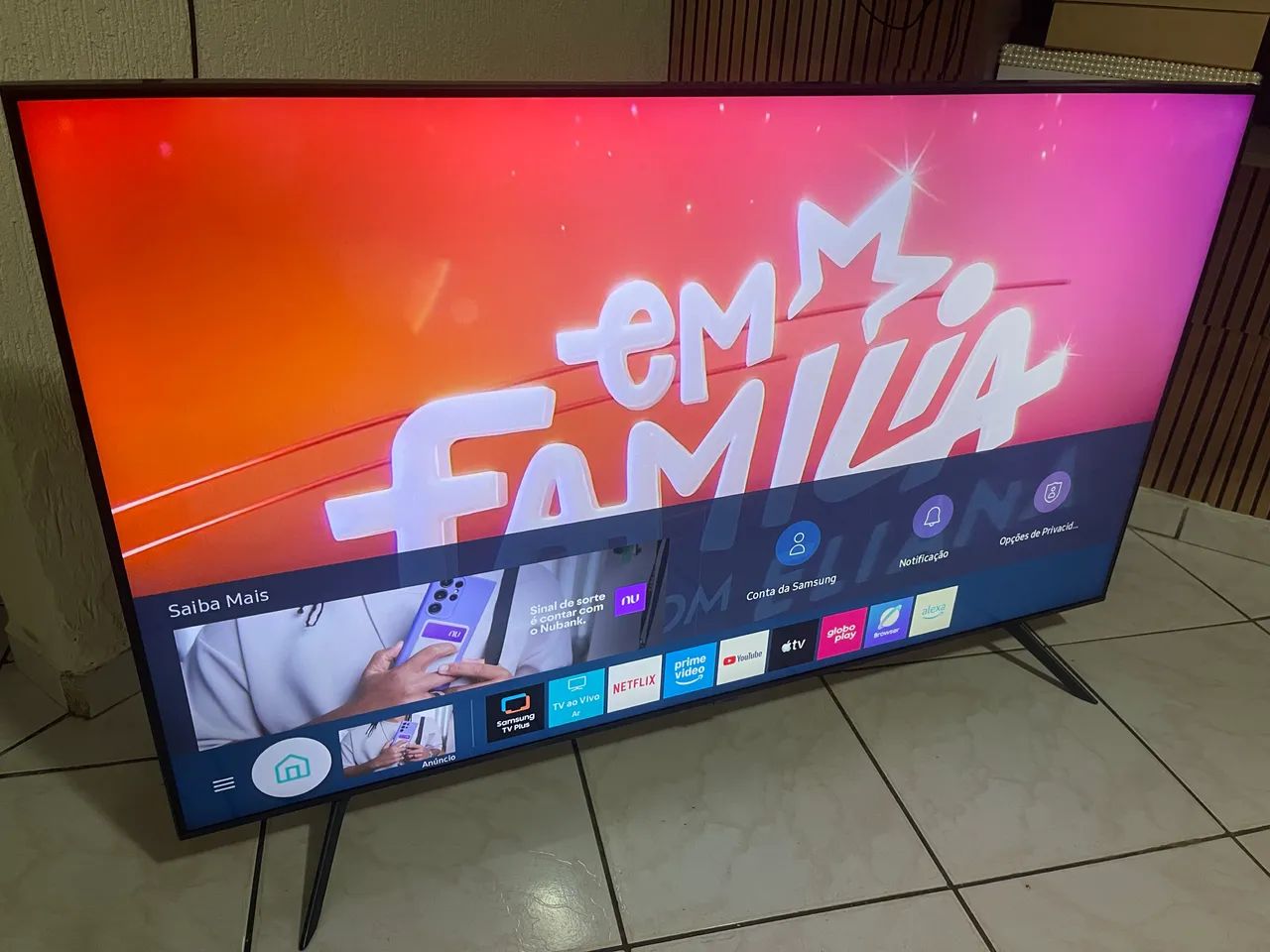 Smart TV Samsung 55polegadas 4k