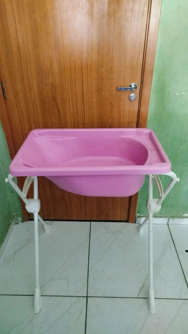 Banheira infantil rosa