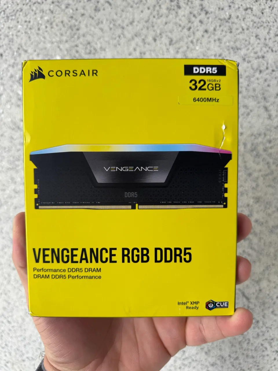 Memória ram ddr5 Corsair 1x32 5600mhz cl40 com NF - Memória RAM