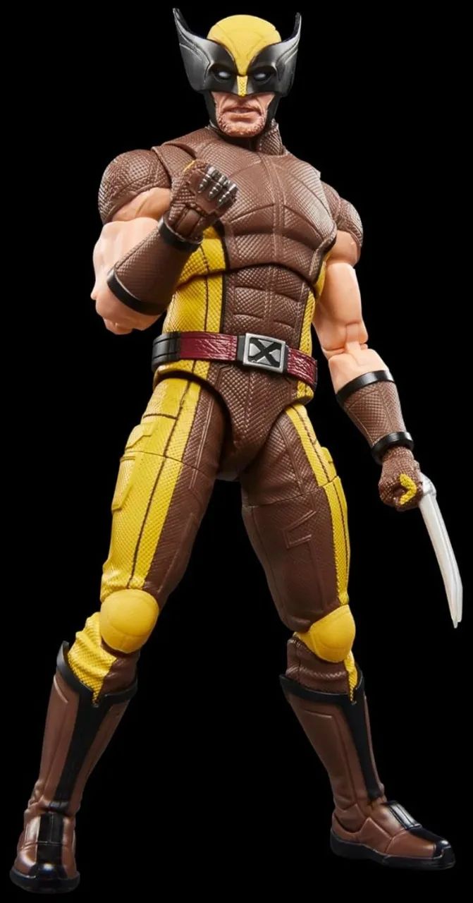 Wolverine Brown Movie Deadpool Marvel Legends - Lacrado - Foto 3