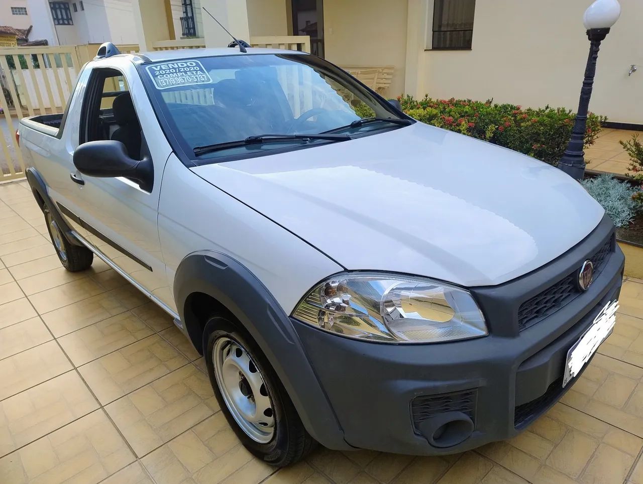 Fiat Strada Working Hard 1.4 Fire Flex 8V CS 2020 - Foto 3
