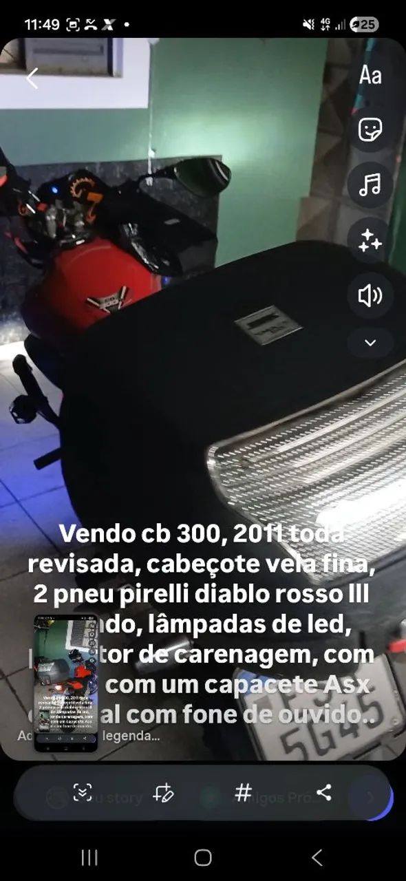 Vendo linda cb 300 - Foto 3