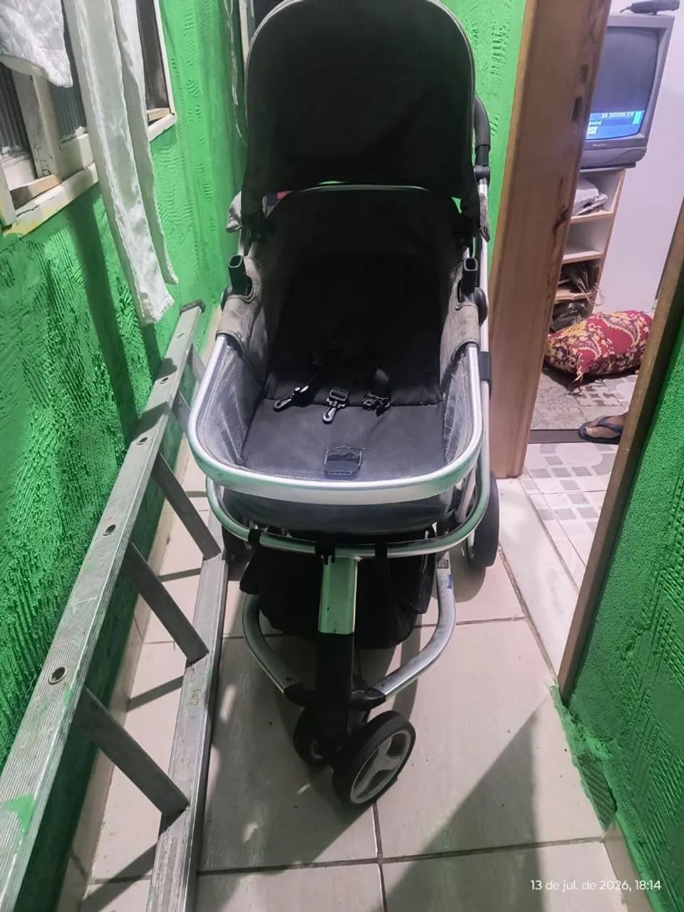 Carrinho de bebê Safety Moisés  - Foto 3