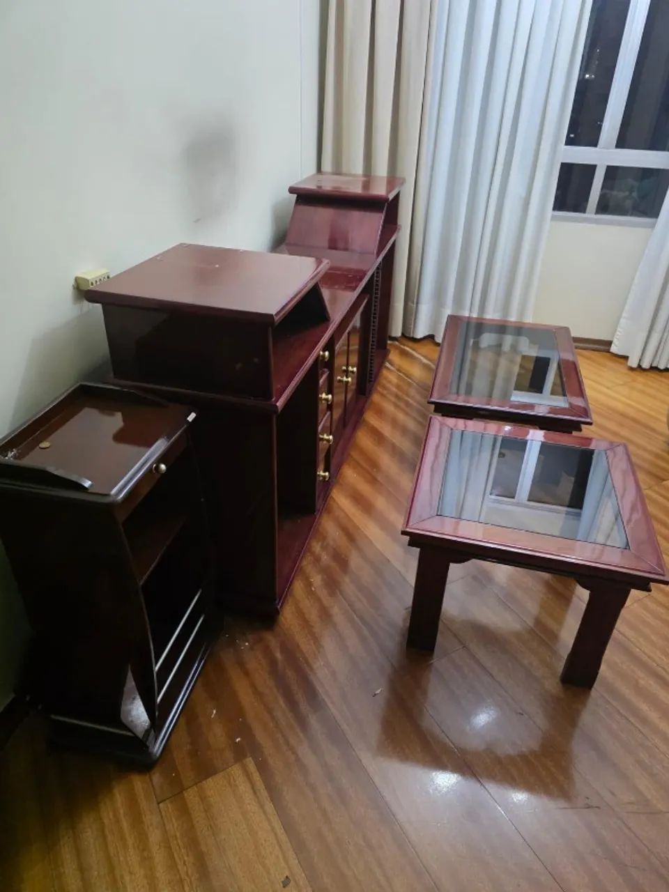 rack TV para Sala + 2 mesas e revistaria - Foto 4