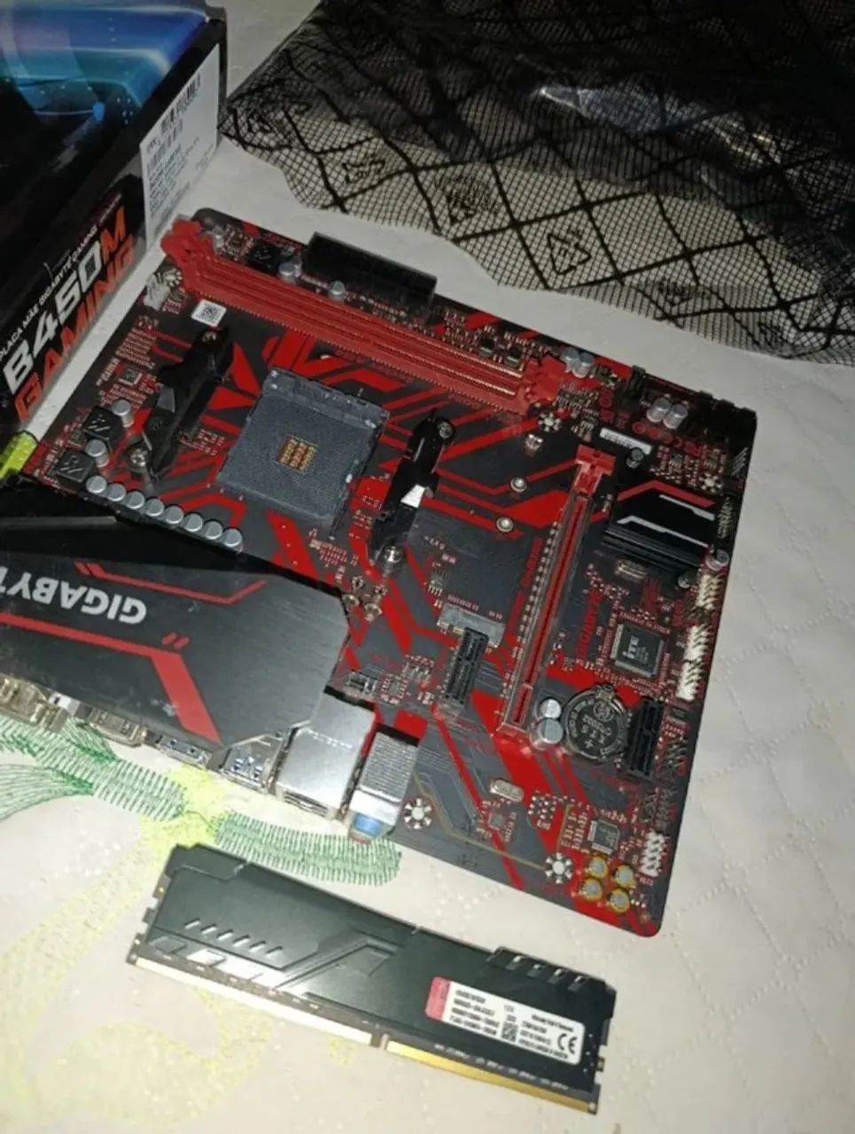 PLACA MÃE B450M + 8GB RAM - Foto 4