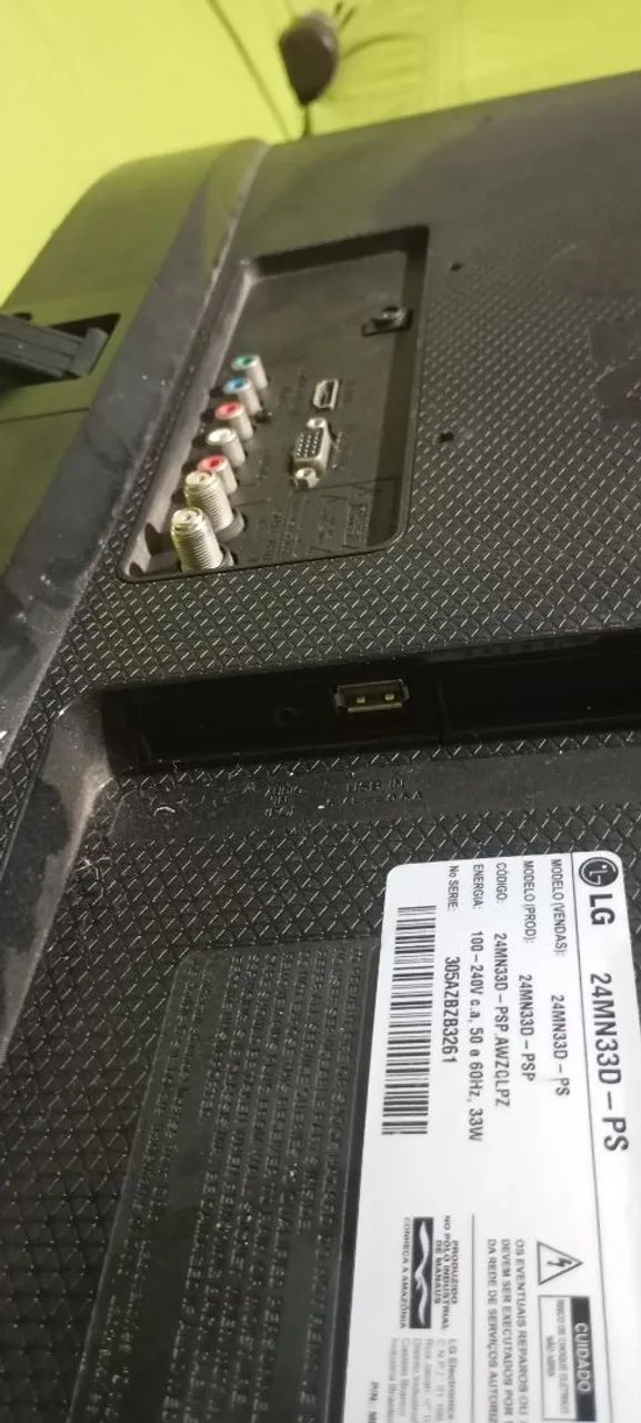 Vendo monitor TV de 24 polegadas $75 reais  - Foto 2