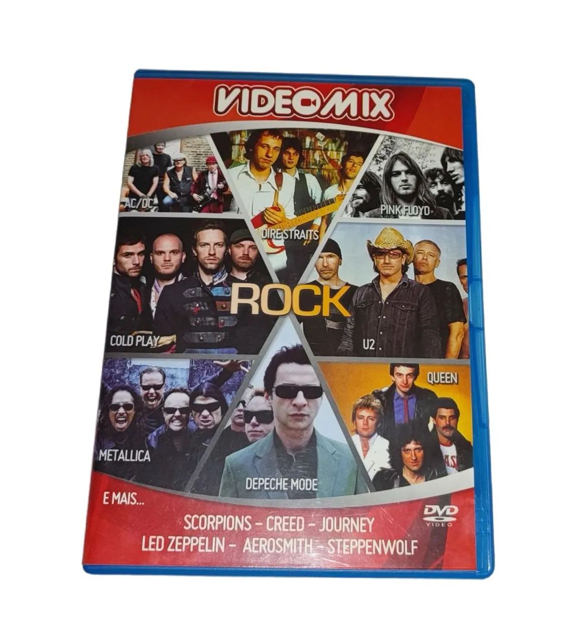 Dvd - Vídeo Mix - Rock