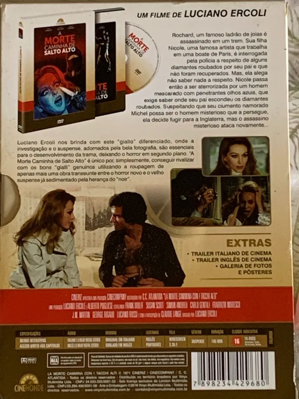 Dvd A Morte Caminha de Salto Alto - Foto 2