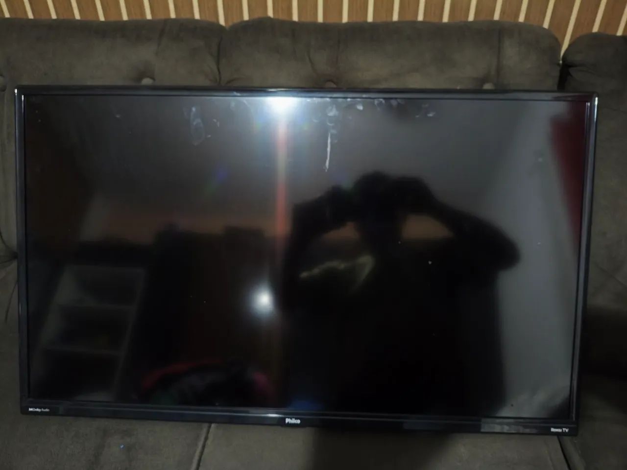 Vendo tv Philco 32 polegadas Roku - Foto 4