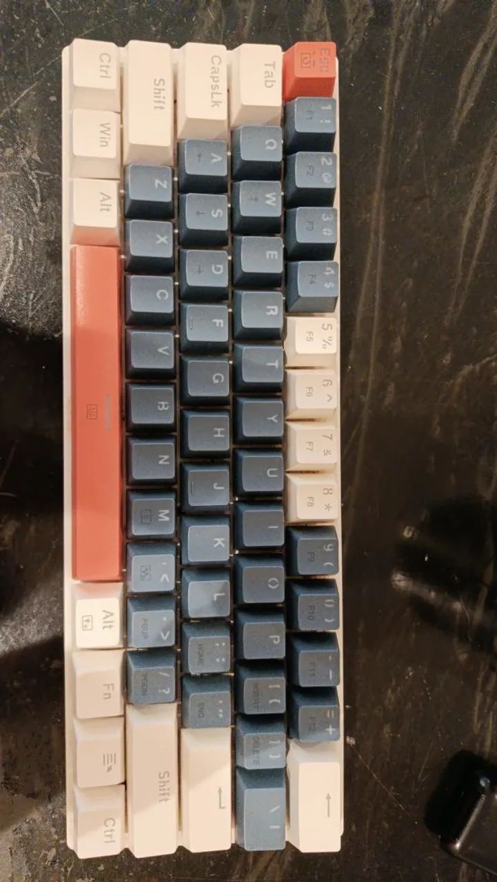 Teclado machenike K500 mecânico switch marrom - Foto 2