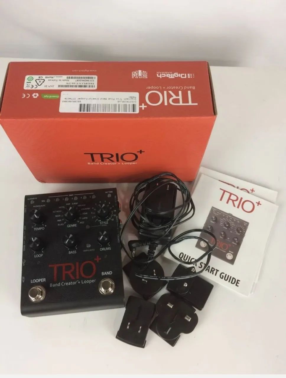 Pedal DIGITECH TRIO (ZERO)