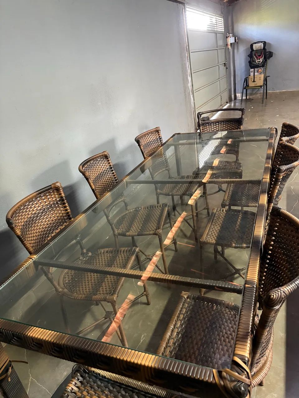 Mesa de jantar 8 cadeiras  - Foto 4