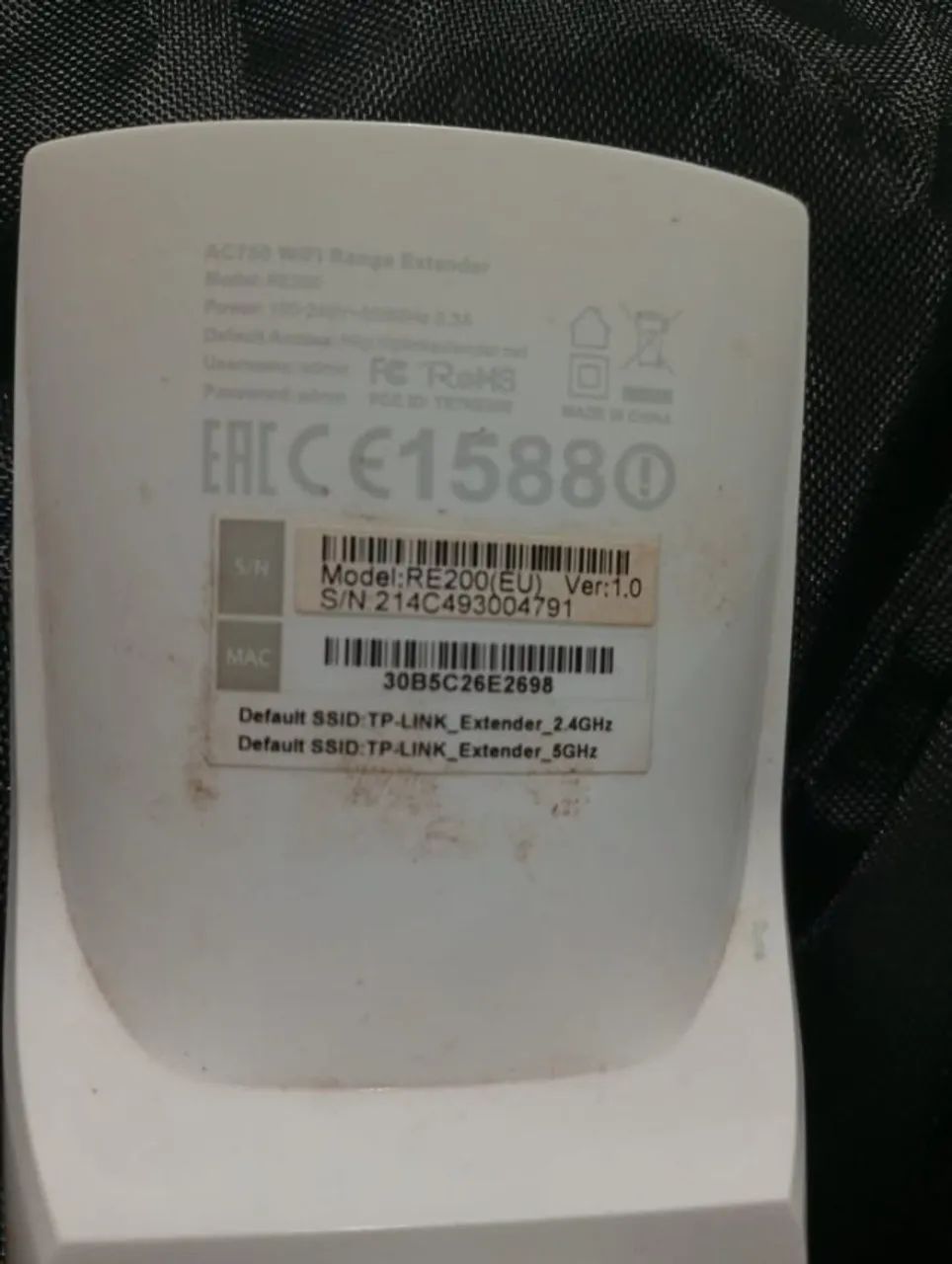 Repetidor WI-FI internet  Tp-link Re200 Branco - Foto 4
