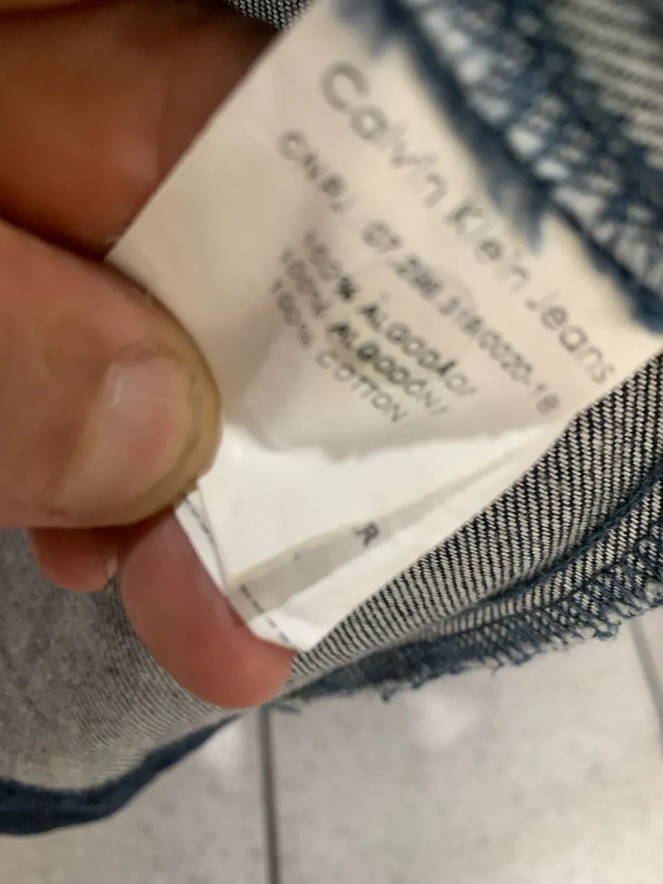 Jaqueta Jeans Calvin Klein Jeans Original - Foto 5