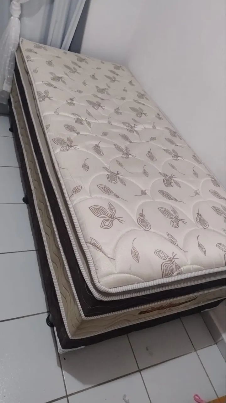 Cama box Solteirão 