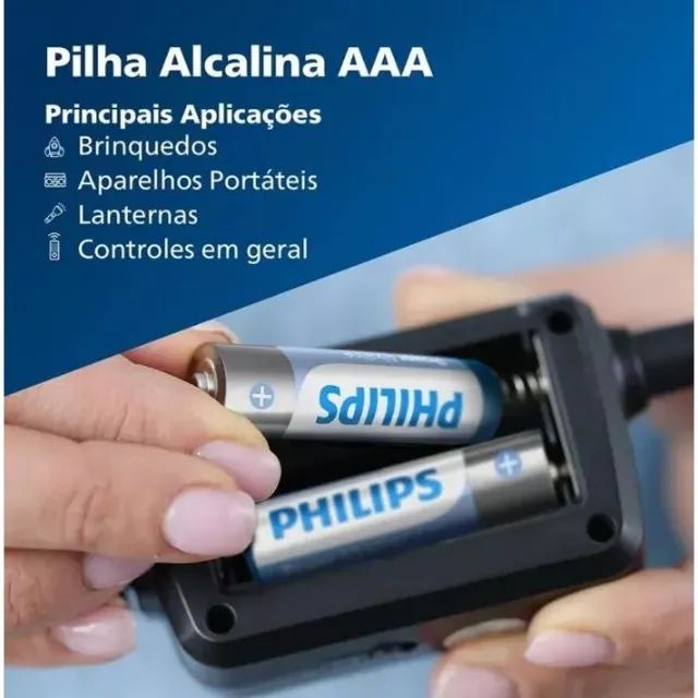4 Pilhas palito AAA philips  - Foto 3