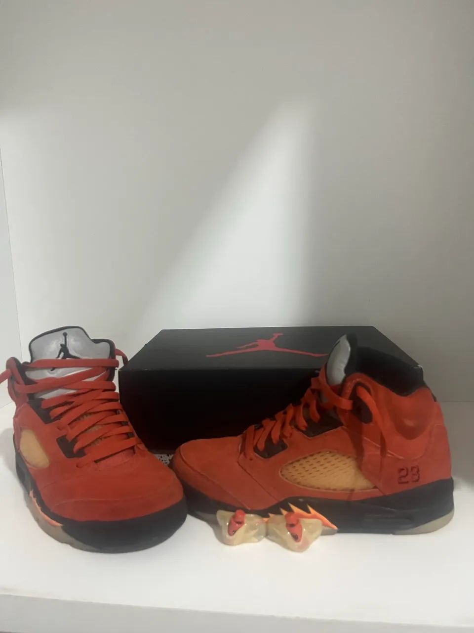 Air jordan 5 Retrô - Caixa e acessório