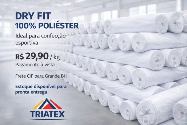 Tecido dry fit para Sublimação  Digital