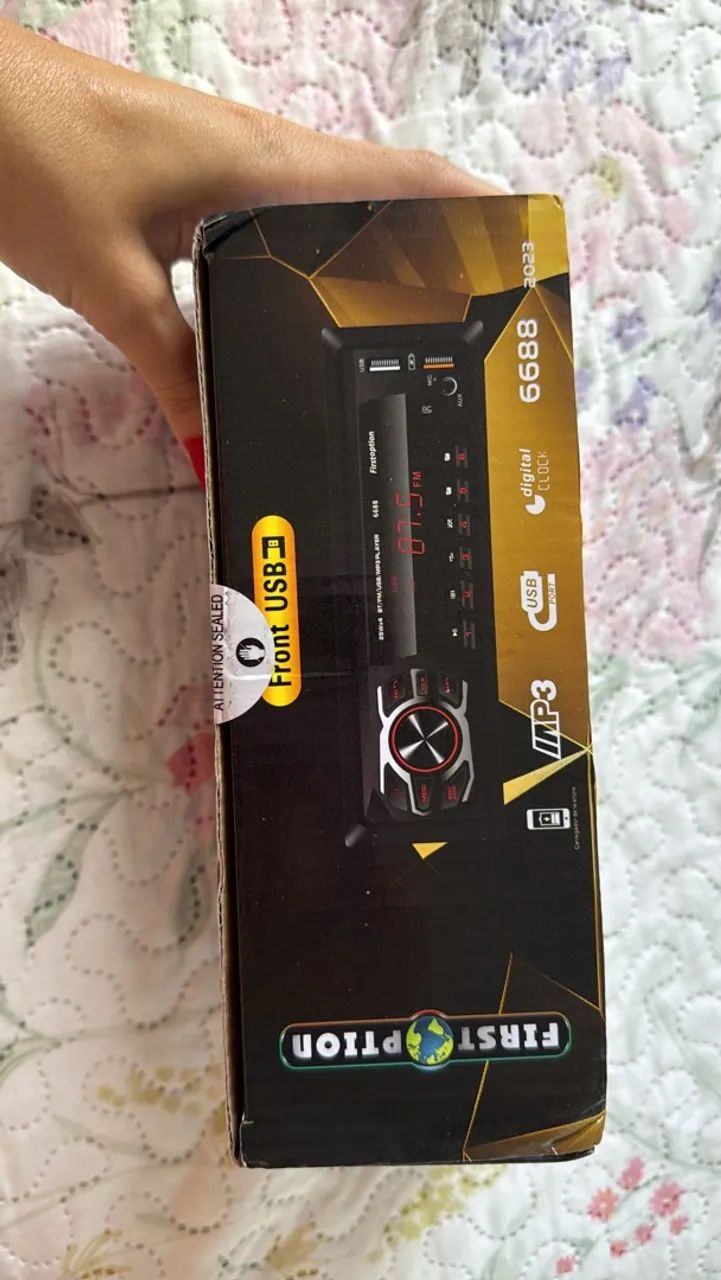 RADIO DE CARRO MP3 com porta USB/BT - Foto 3
