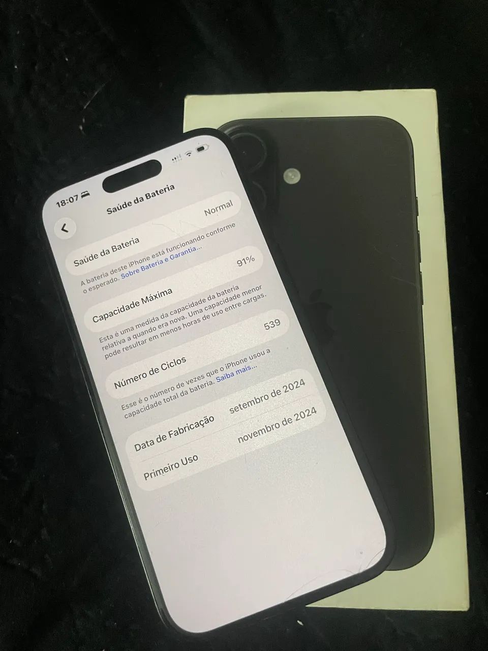 iPhone 16 preto  - Foto 4