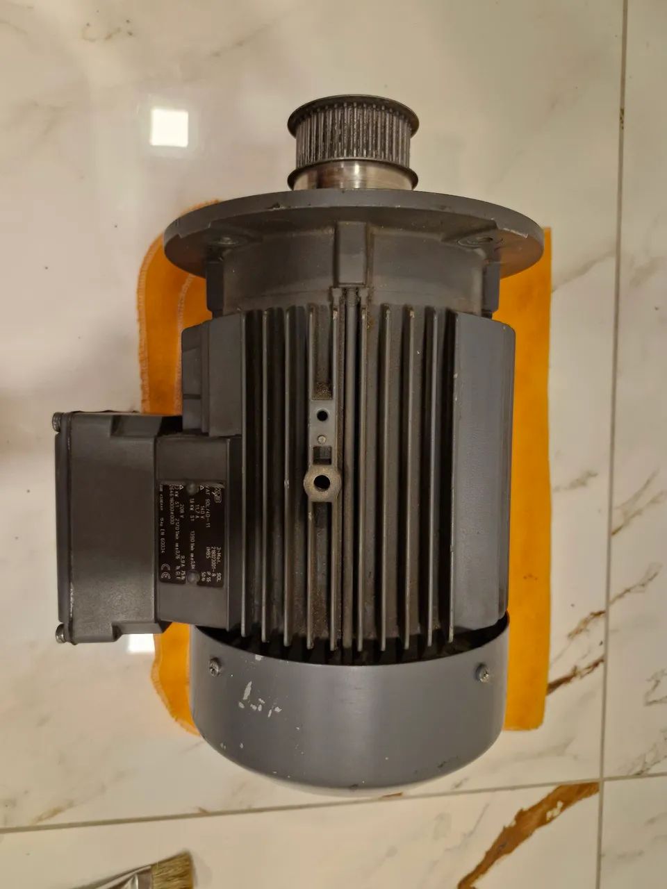 Motor Elétrico Trifásico Importado ATB 3cv (Flangeado IMB5) - Perfeito Estado - Foto 4