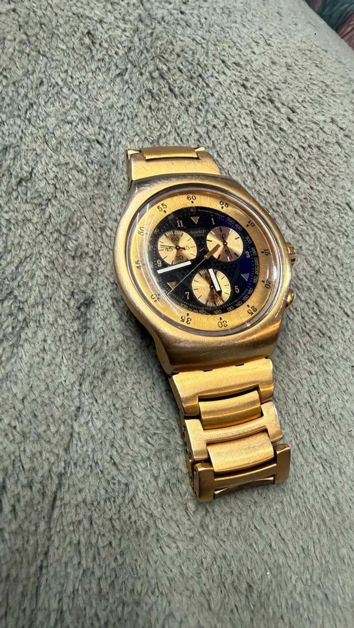 Swatch Cara Preta pirâmide  - Foto 3