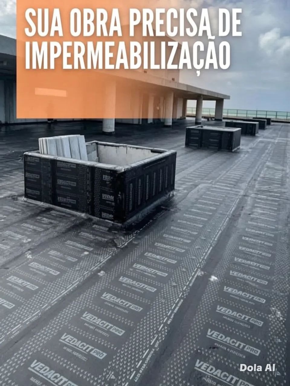 Mantas asfáltica e ipermiabilazação 