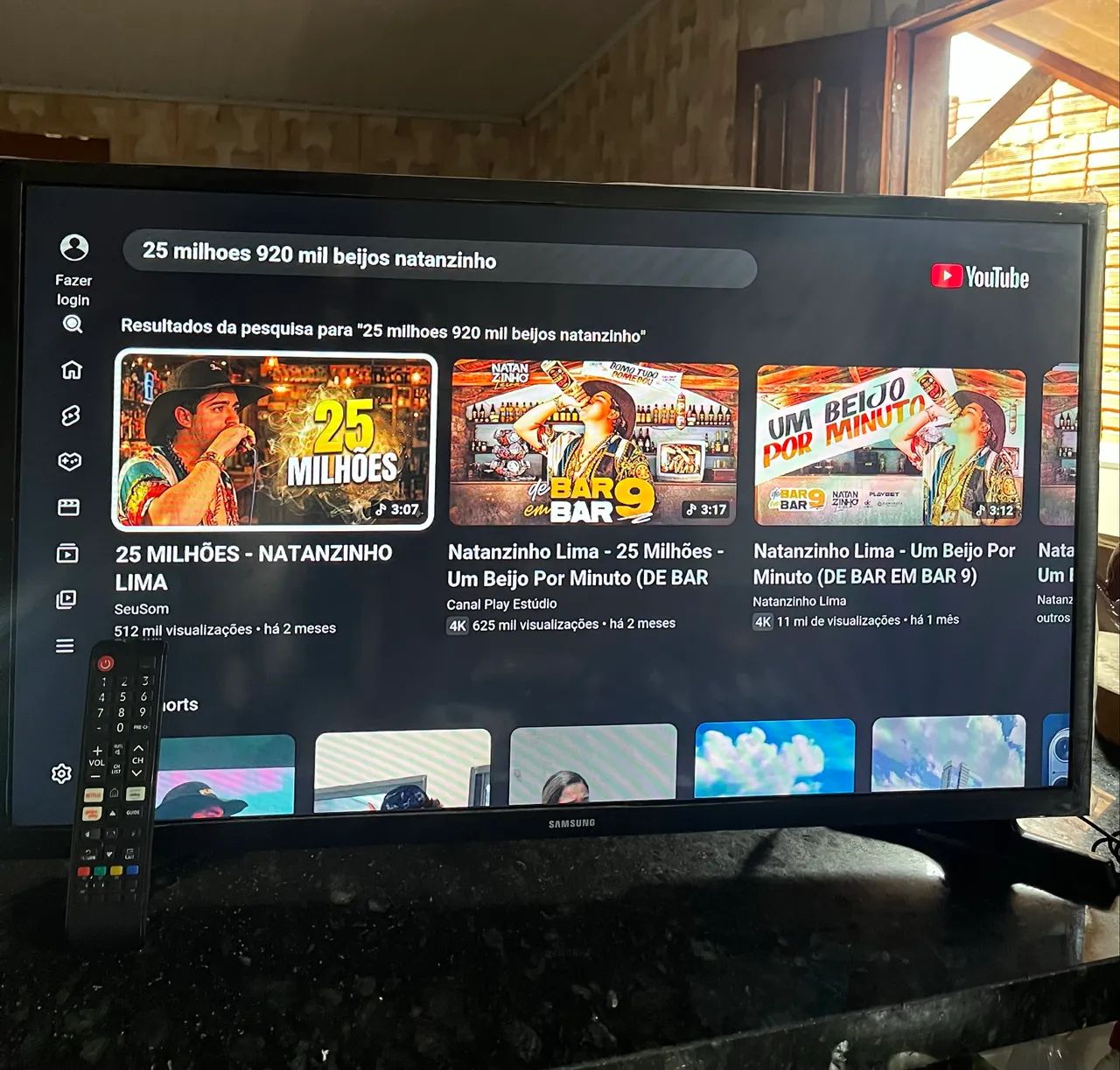 TV SMART SAMSUNG COM NOTA