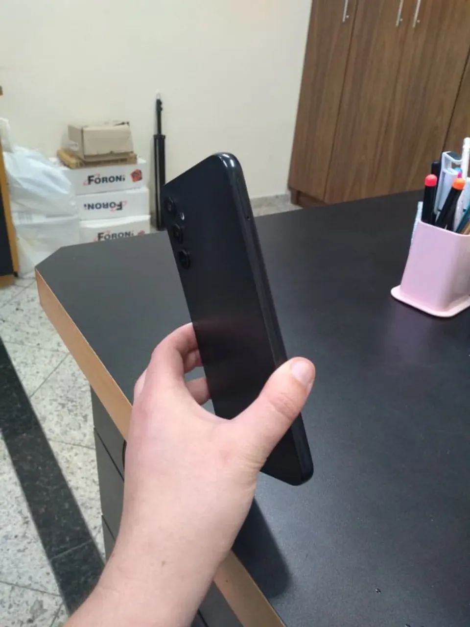 Galaxy A14 4G 128GB 4GB RAM - Muito Conservado - Foto 5