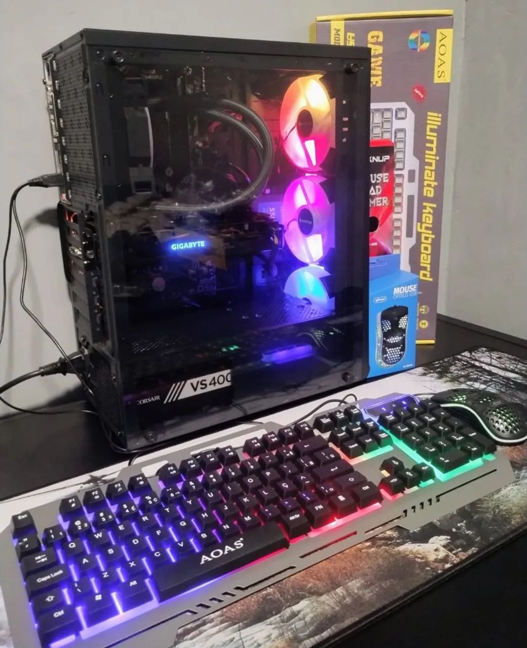 PC GAMER COMPLETO, PRA LEVAR HOJE - Foto 3