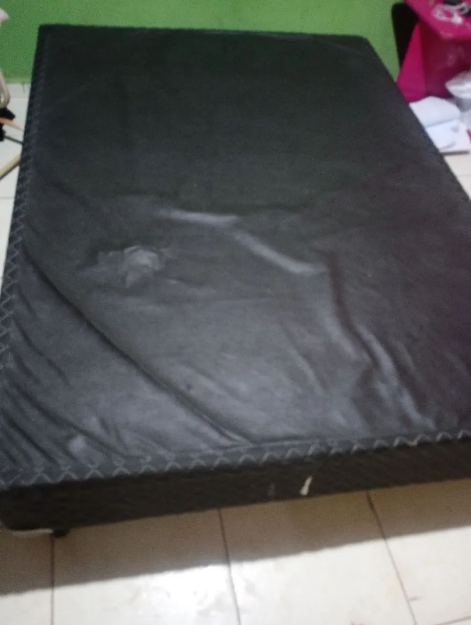 Base de cama box quebra galho Bem conservada - Foto 2