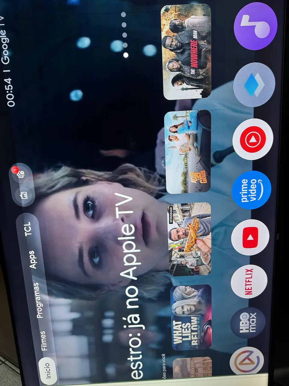 Smart tv SempTCL 55 polegadas