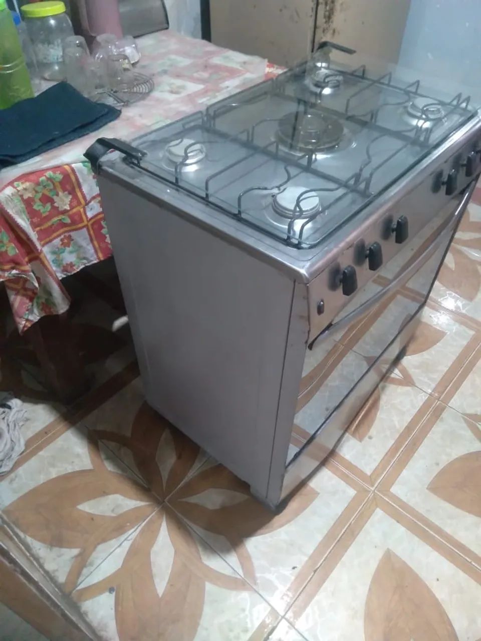 Fogão 5 bocas espelhado