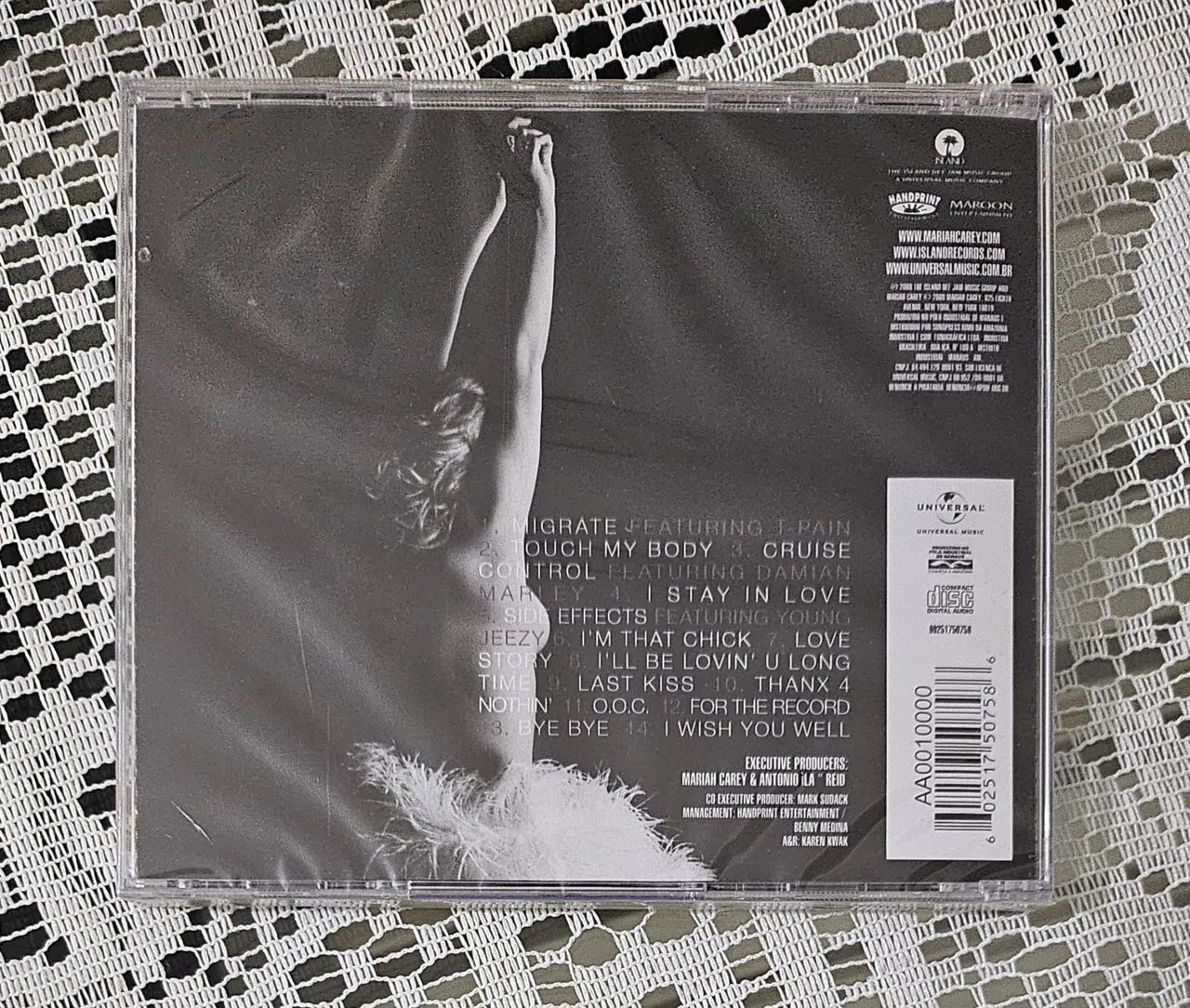 CD Mariah Carey E=MC2 Lacrado - Foto 2