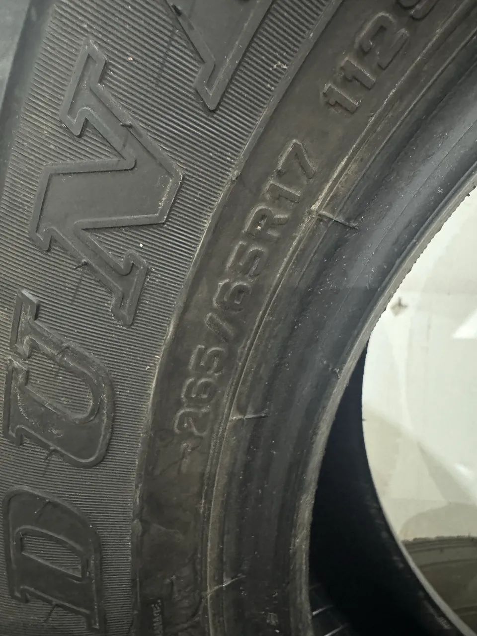 4 Pneus para caminhonete, DUNLOP 265/65 R17 AT - Foto 4