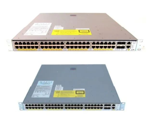 Switch Cisco Catalyst WS-C4948E 48Portas 1GB + 4x SFP+ 10G