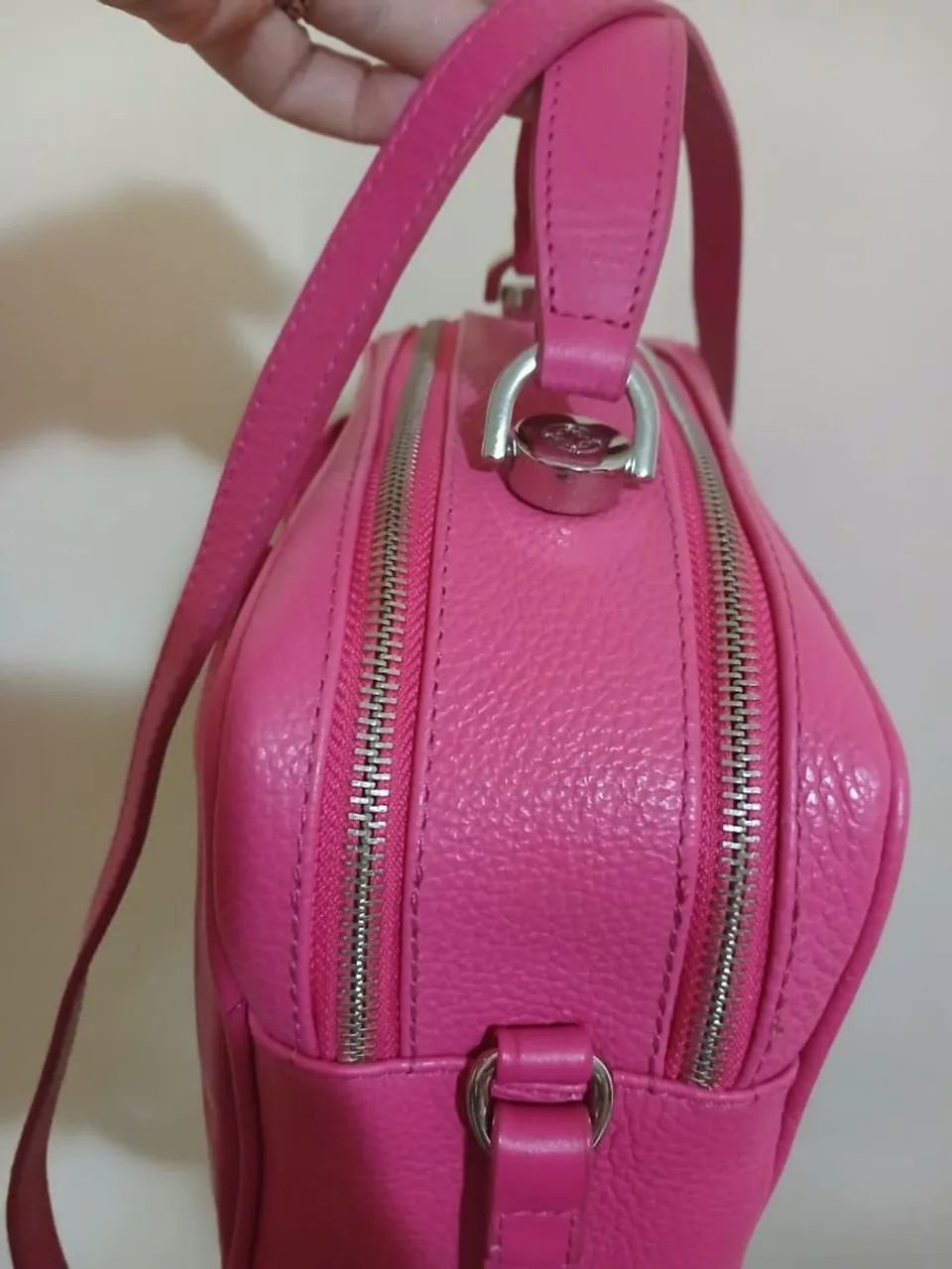 BOLSA ARREZO COURO ESTADO DE NOVA  - Foto 5
