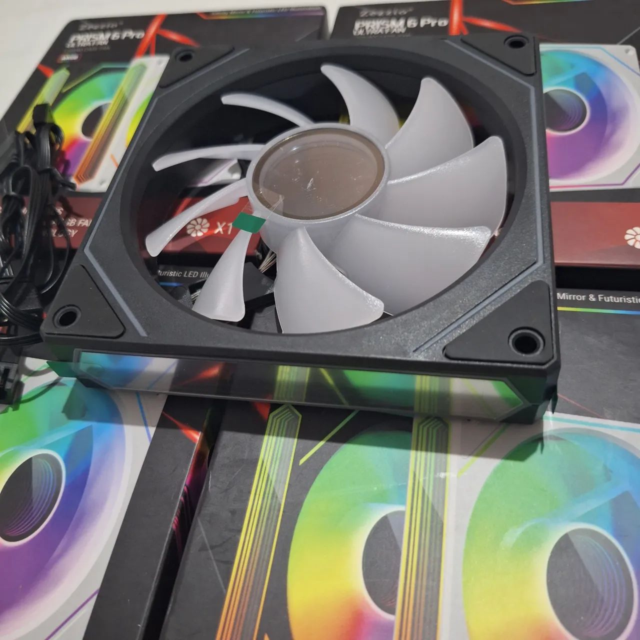 Kit 4 Cooler Fan ARGB Prism 6 Pro - Foto 2