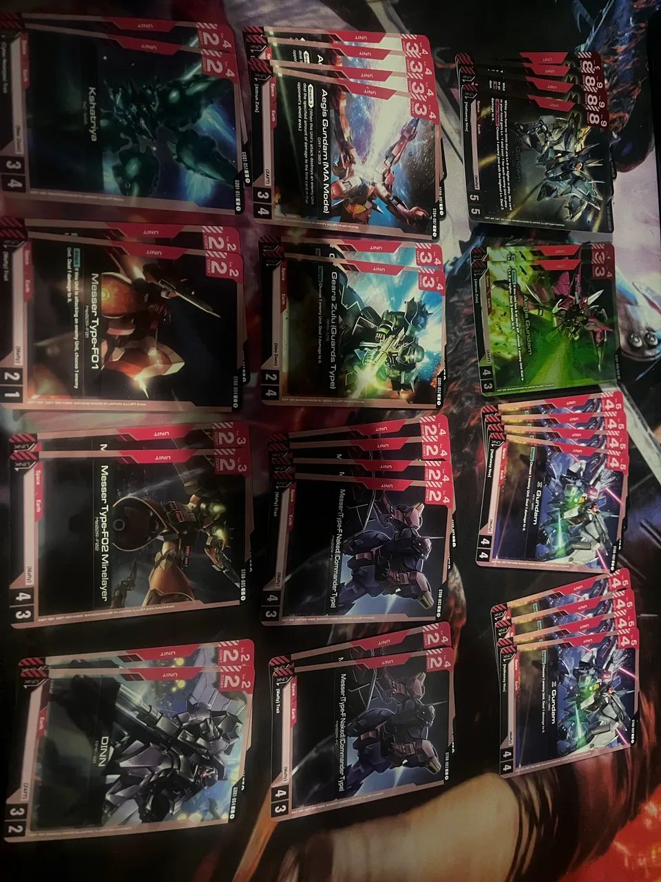 Cartas Gundam Card Game. - Foto 2